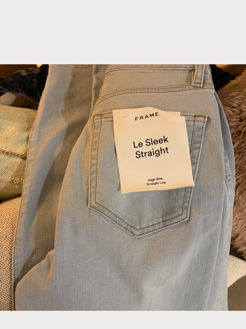 FRAME Le Sleek Straight Jeans